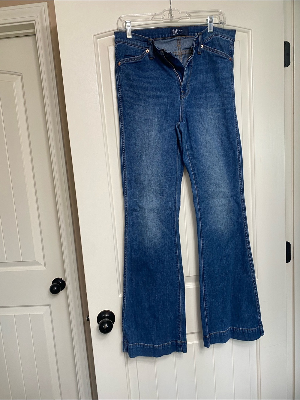 GAP high Rise Flare Jeans size 28x32